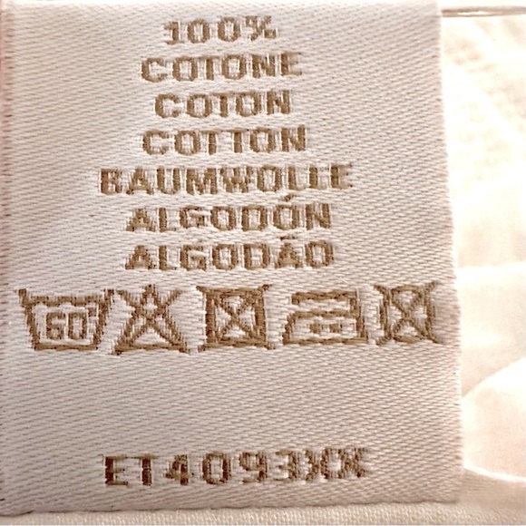 FRETTE Italy pair quilted euro pillow sham luxury cotton sateen - Picture 5 of 7